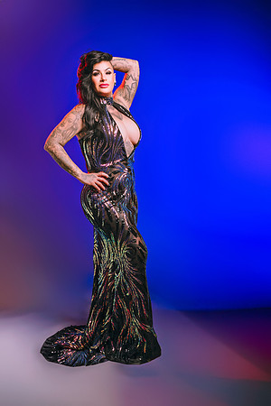 model: Carmen "Inkcious"